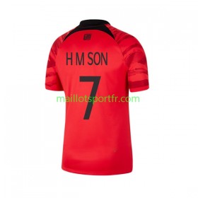 Maillot de Foot Corée du Sud Son Heung-min 7 Domicile Coupe du monde 2022